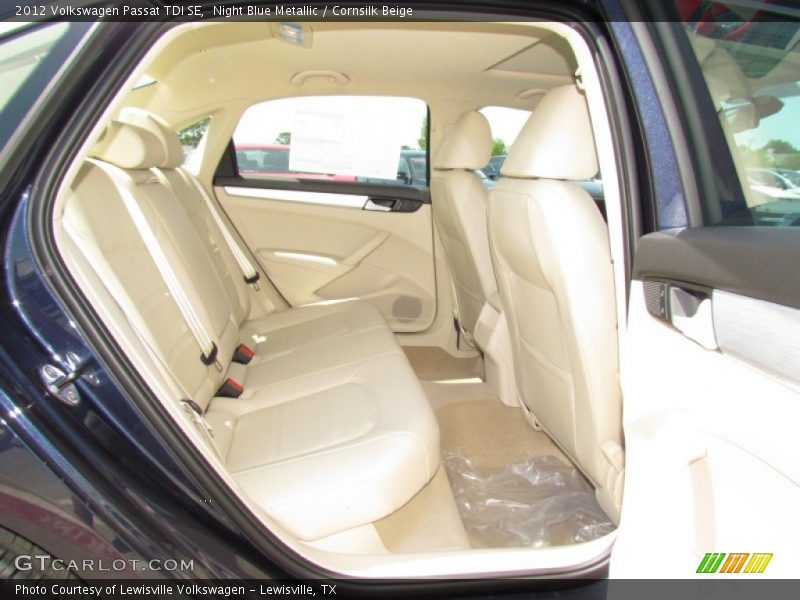 Night Blue Metallic / Cornsilk Beige 2012 Volkswagen Passat TDI SE