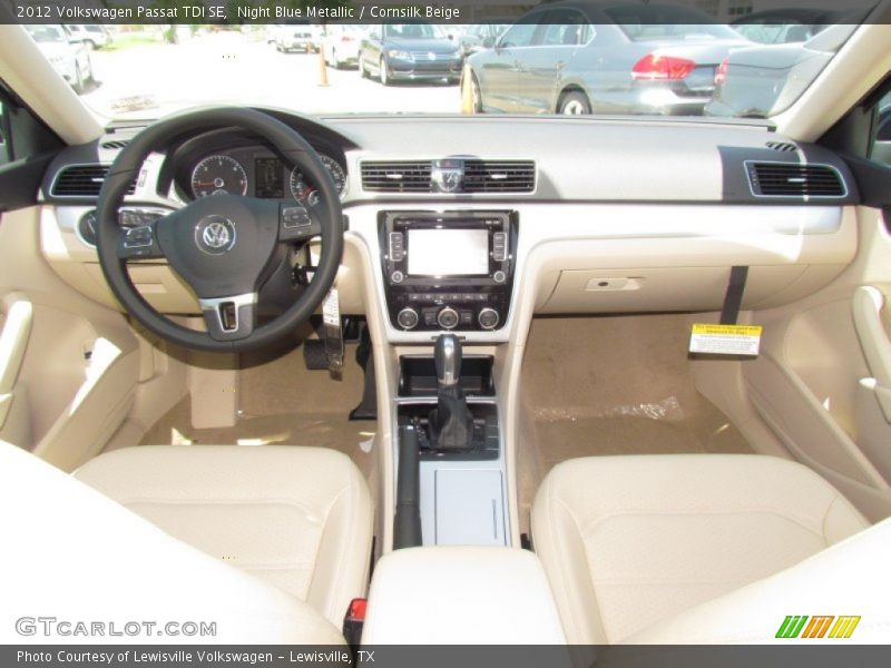 Night Blue Metallic / Cornsilk Beige 2012 Volkswagen Passat TDI SE