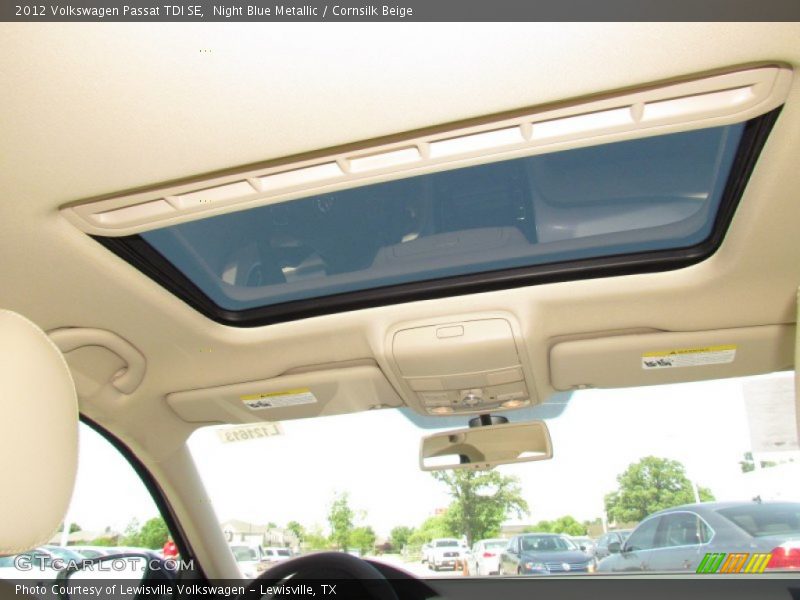 Night Blue Metallic / Cornsilk Beige 2012 Volkswagen Passat TDI SE