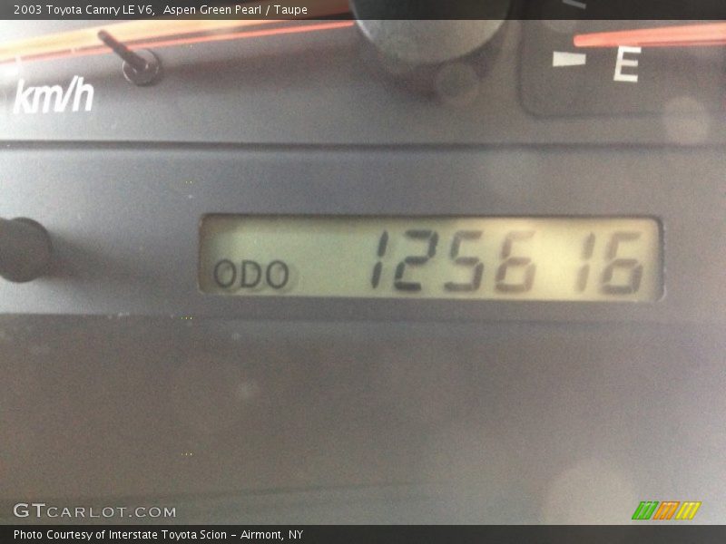 Aspen Green Pearl / Taupe 2003 Toyota Camry LE V6