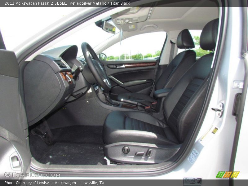 Reflex Silver Metallic / Titan Black 2012 Volkswagen Passat 2.5L SEL