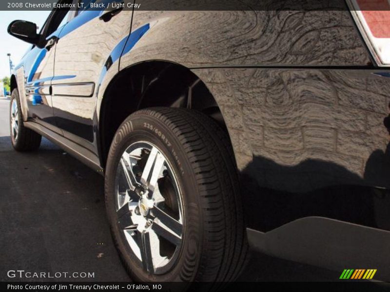 Black / Light Gray 2008 Chevrolet Equinox LT