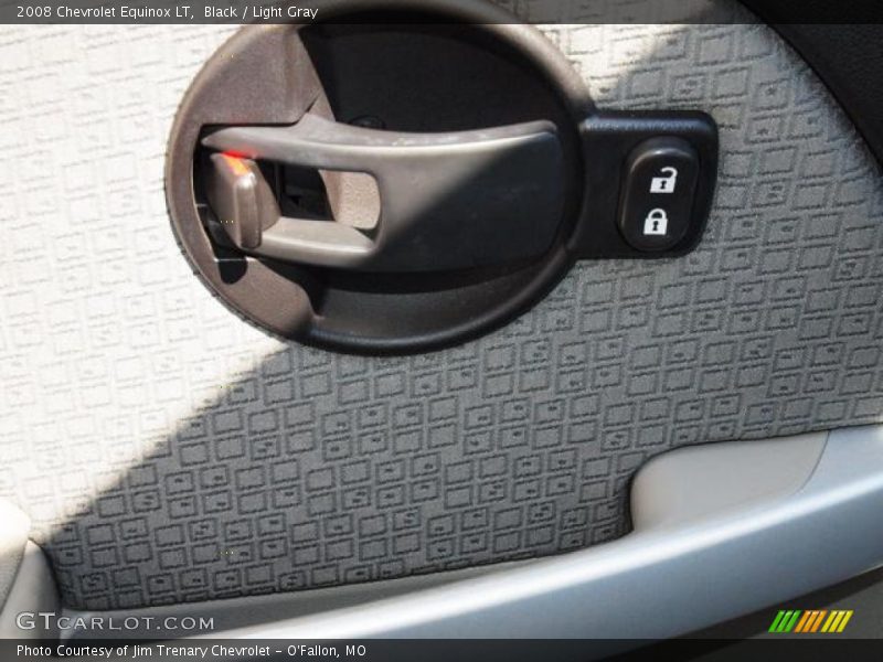 Black / Light Gray 2008 Chevrolet Equinox LT