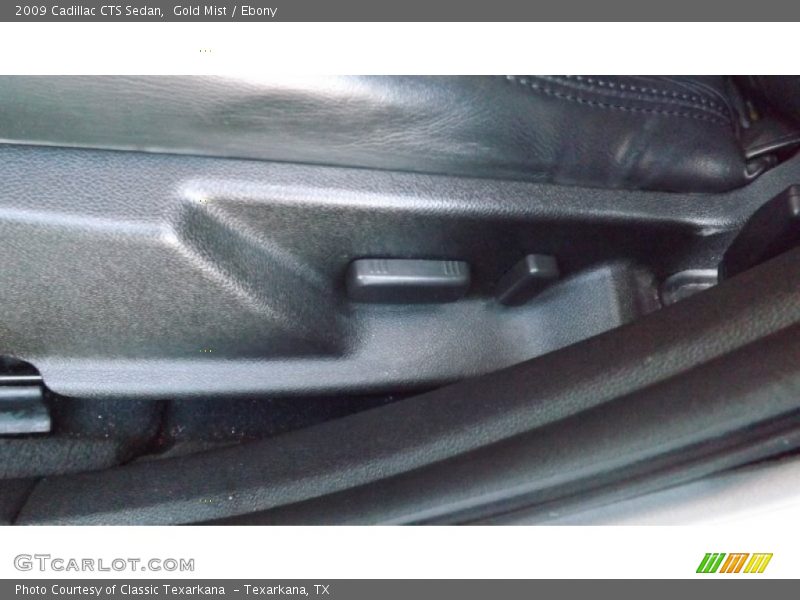 Gold Mist / Ebony 2009 Cadillac CTS Sedan
