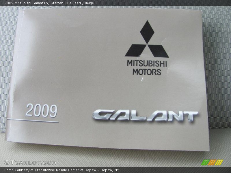 Maizen Blue Pearl / Beige 2009 Mitsubishi Galant ES