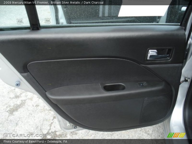 Brilliant Silver Metallic / Dark Charcoal 2009 Mercury Milan V6 Premier