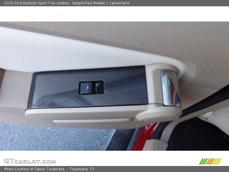 Sangria Red Metallic / Camel/Sand 2010 Ford Explorer Sport Trac Limited