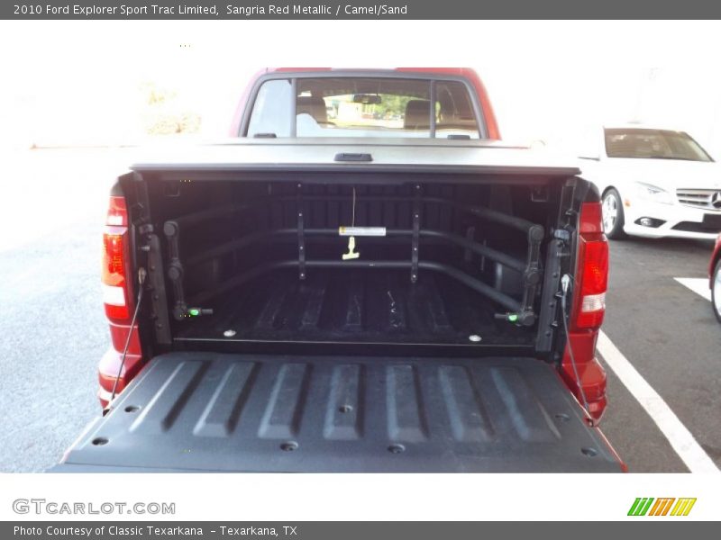 Sangria Red Metallic / Camel/Sand 2010 Ford Explorer Sport Trac Limited