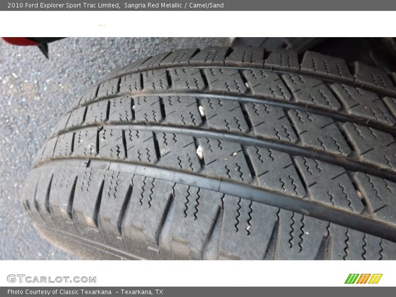 Sangria Red Metallic / Camel/Sand 2010 Ford Explorer Sport Trac Limited