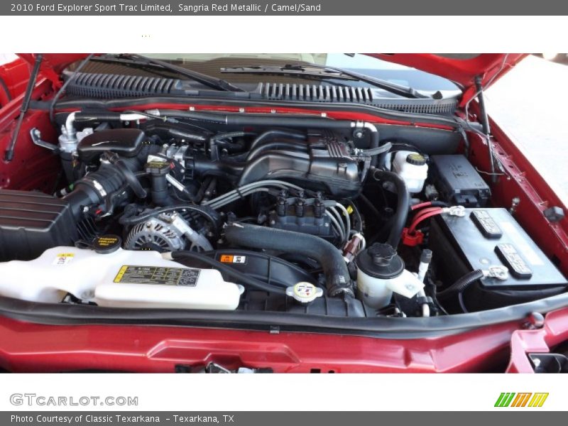  2010 Explorer Sport Trac Limited Engine - 4.0 Liter SOHC 12-Valve V6