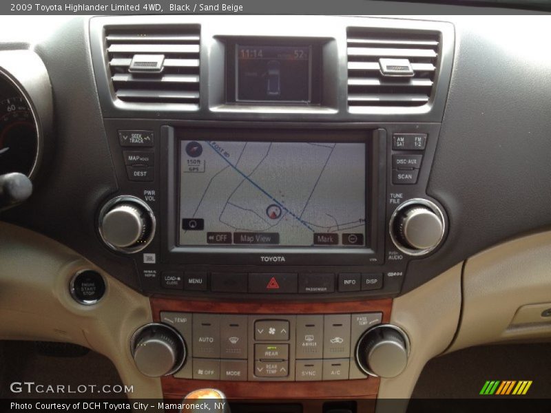 Black / Sand Beige 2009 Toyota Highlander Limited 4WD