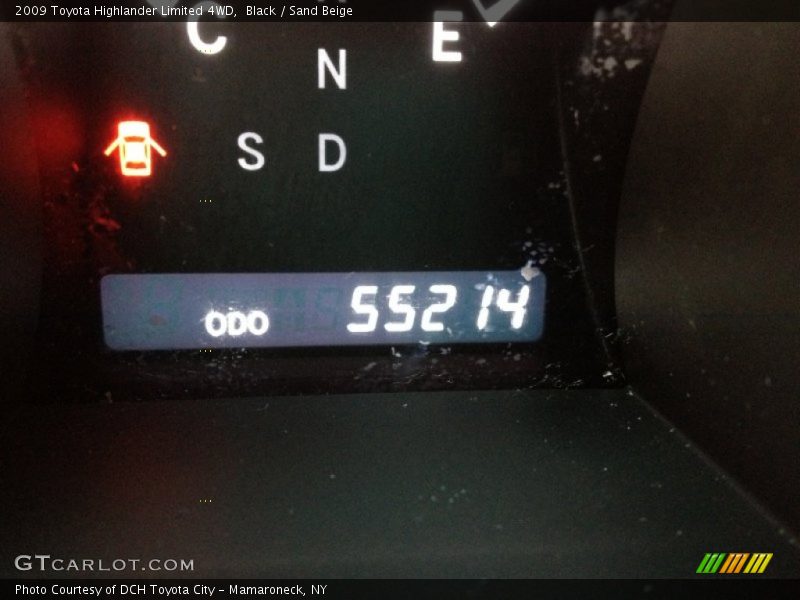Black / Sand Beige 2009 Toyota Highlander Limited 4WD