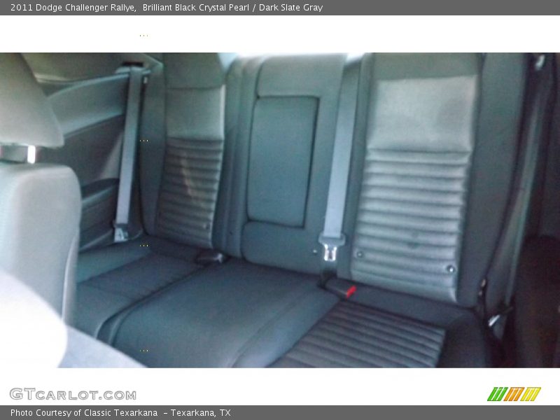 Brilliant Black Crystal Pearl / Dark Slate Gray 2011 Dodge Challenger Rallye