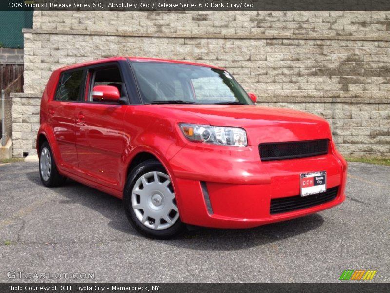Absolutely Red / Release Series 6.0 Dark Gray/Red 2009 Scion xB Release Series 6.0