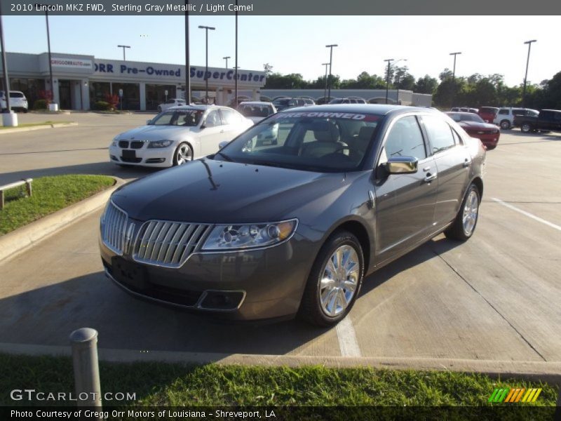 Sterling Gray Metallic / Light Camel 2010 Lincoln MKZ FWD