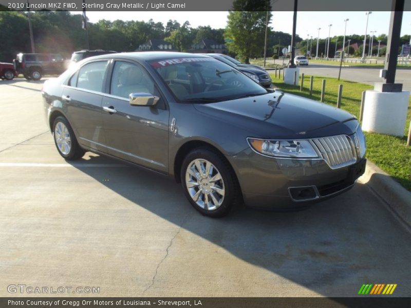 Sterling Gray Metallic / Light Camel 2010 Lincoln MKZ FWD