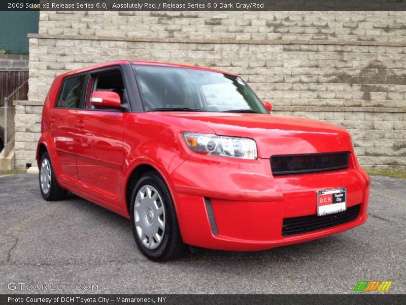 Absolutely Red / Release Series 6.0 Dark Gray/Red 2009 Scion xB Release Series 6.0
