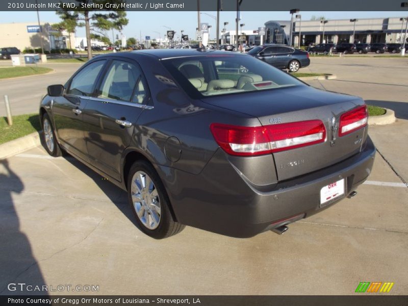 Sterling Gray Metallic / Light Camel 2010 Lincoln MKZ FWD