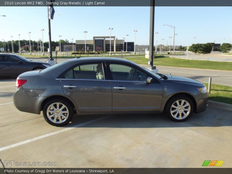 Sterling Gray Metallic / Light Camel 2010 Lincoln MKZ FWD