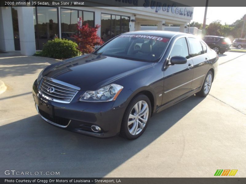Blue Slate / Wheat 2008 Infiniti M 35 Sedan