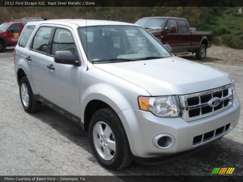 Ingot Silver Metallic / Stone 2012 Ford Escape XLS