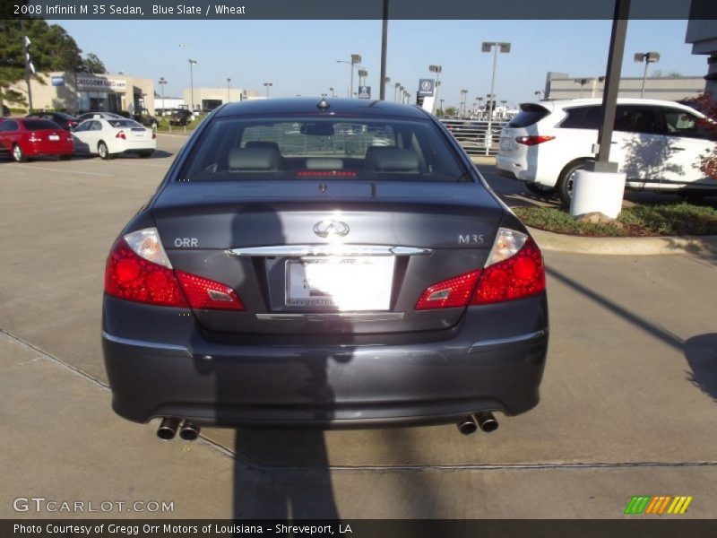 Blue Slate / Wheat 2008 Infiniti M 35 Sedan
