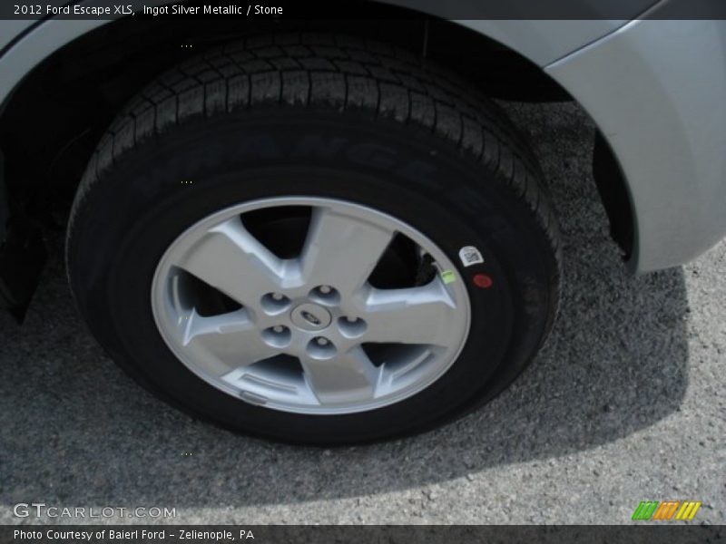 Ingot Silver Metallic / Stone 2012 Ford Escape XLS