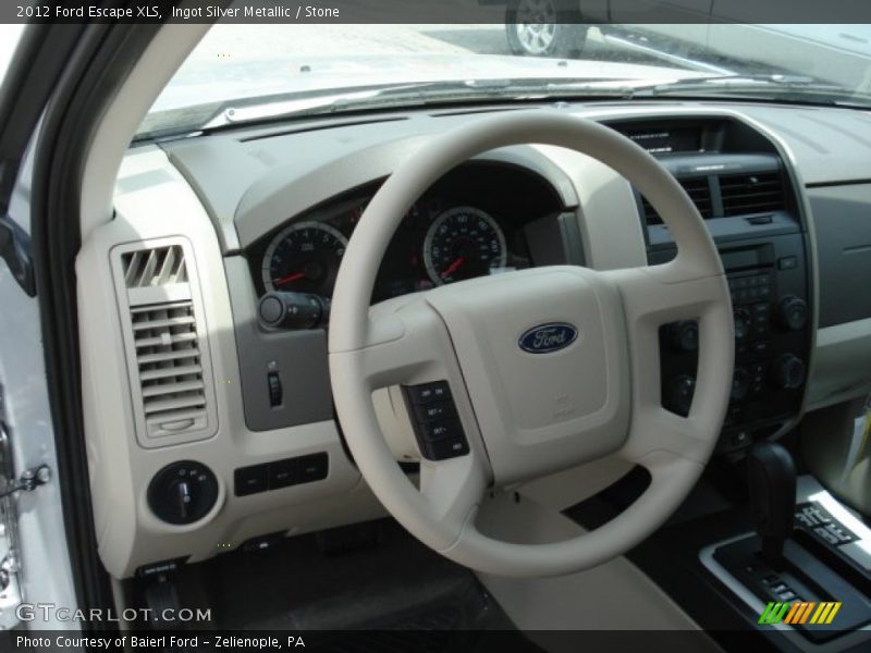 Ingot Silver Metallic / Stone 2012 Ford Escape XLS
