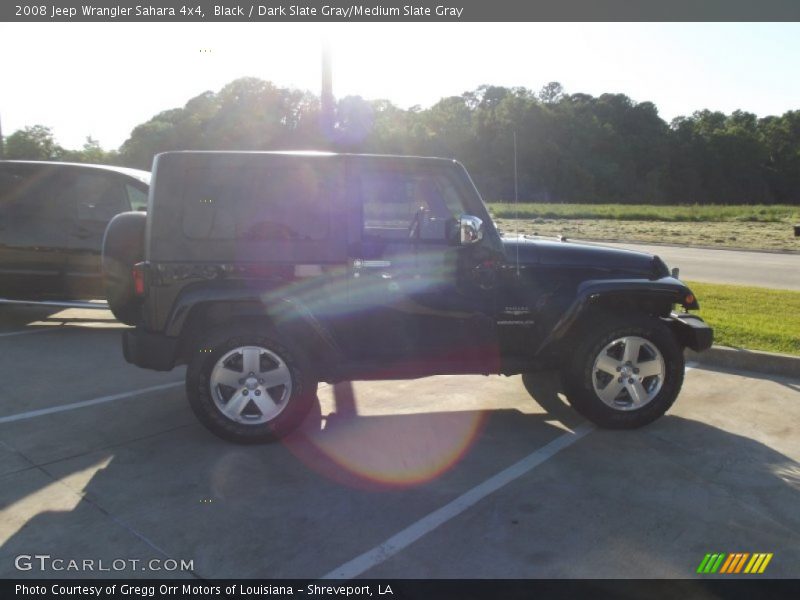 Black / Dark Slate Gray/Medium Slate Gray 2008 Jeep Wrangler Sahara 4x4