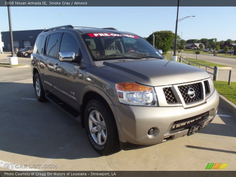 Smoke Gray / Almond 2008 Nissan Armada SE