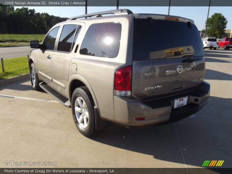 Smoke Gray / Almond 2008 Nissan Armada SE