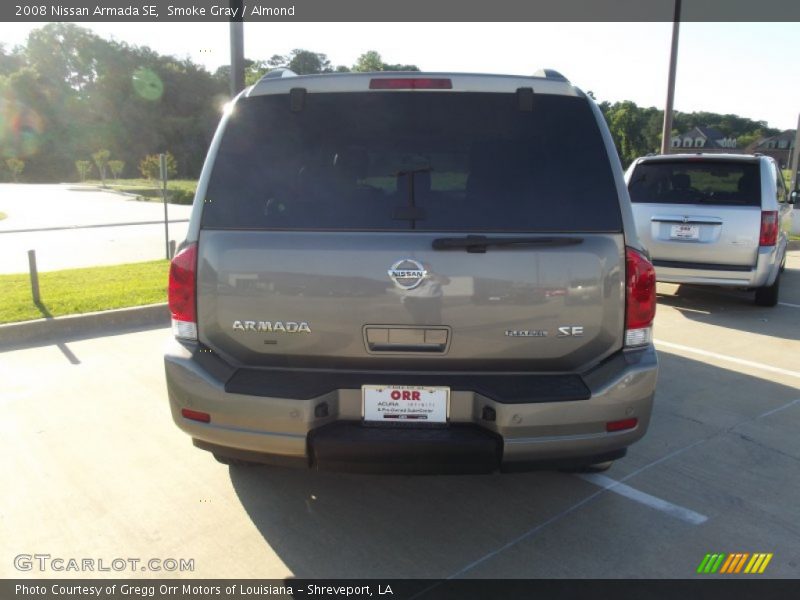 Smoke Gray / Almond 2008 Nissan Armada SE