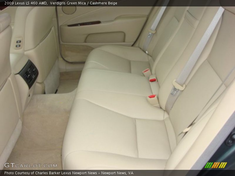 Verdigris Green Mica / Cashmere Beige 2009 Lexus LS 460 AWD