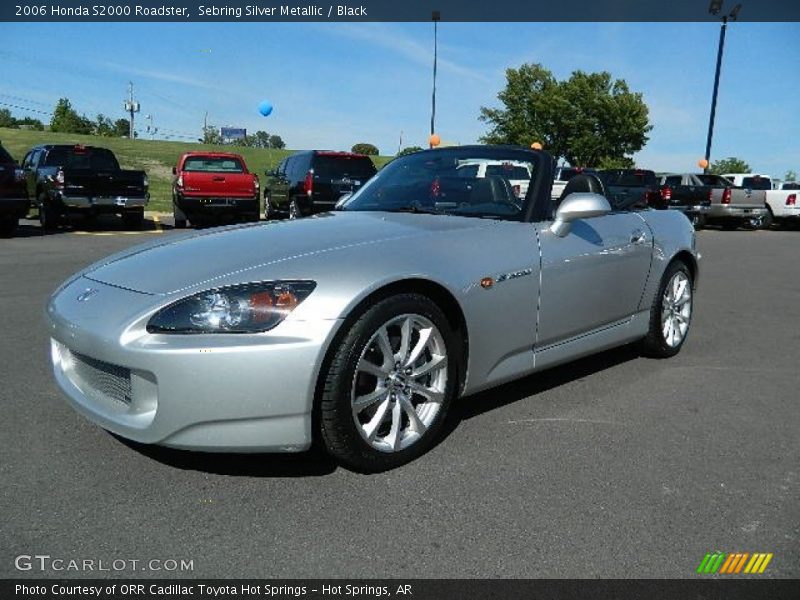 Sebring Silver Metallic / Black 2006 Honda S2000 Roadster