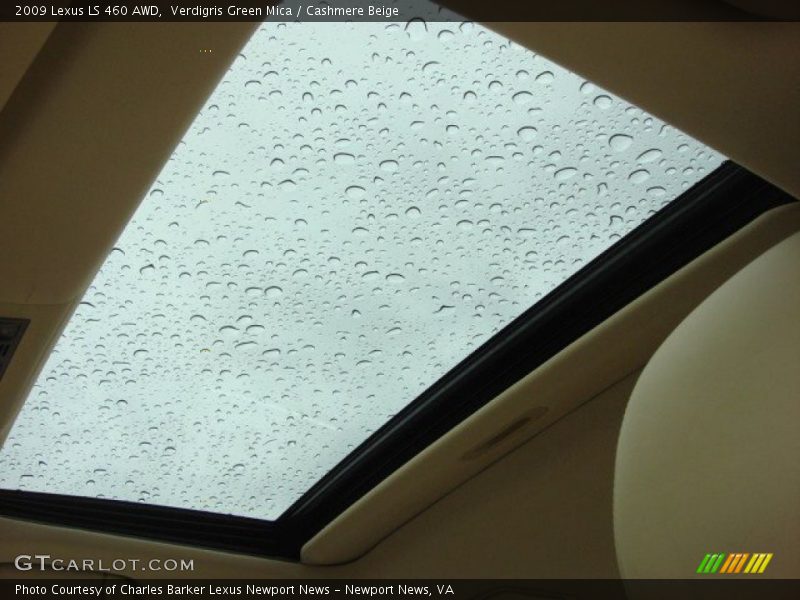 Verdigris Green Mica / Cashmere Beige 2009 Lexus LS 460 AWD