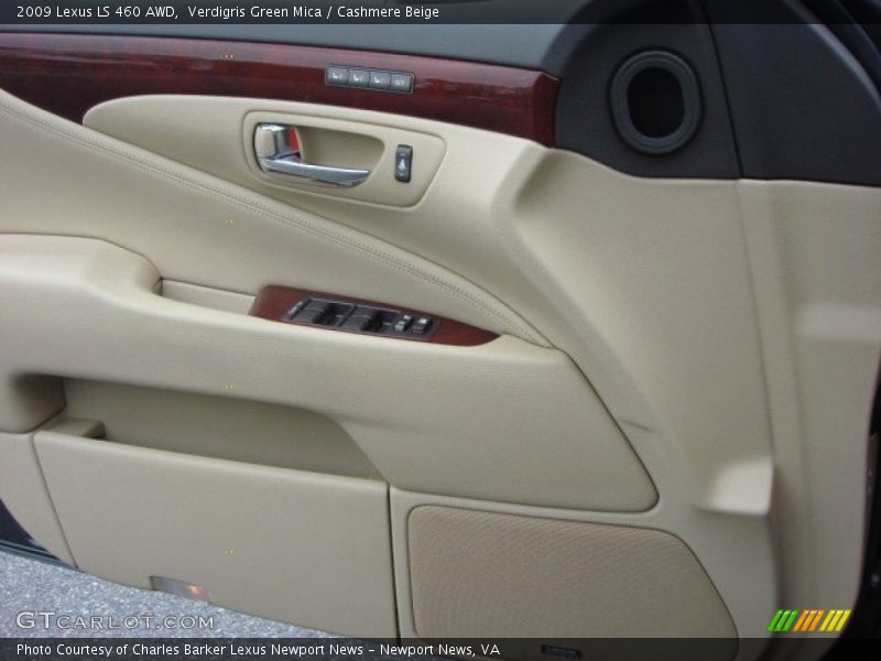 Verdigris Green Mica / Cashmere Beige 2009 Lexus LS 460 AWD