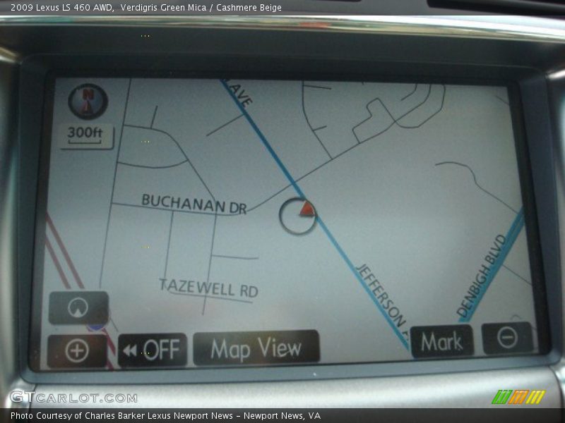 Verdigris Green Mica / Cashmere Beige 2009 Lexus LS 460 AWD