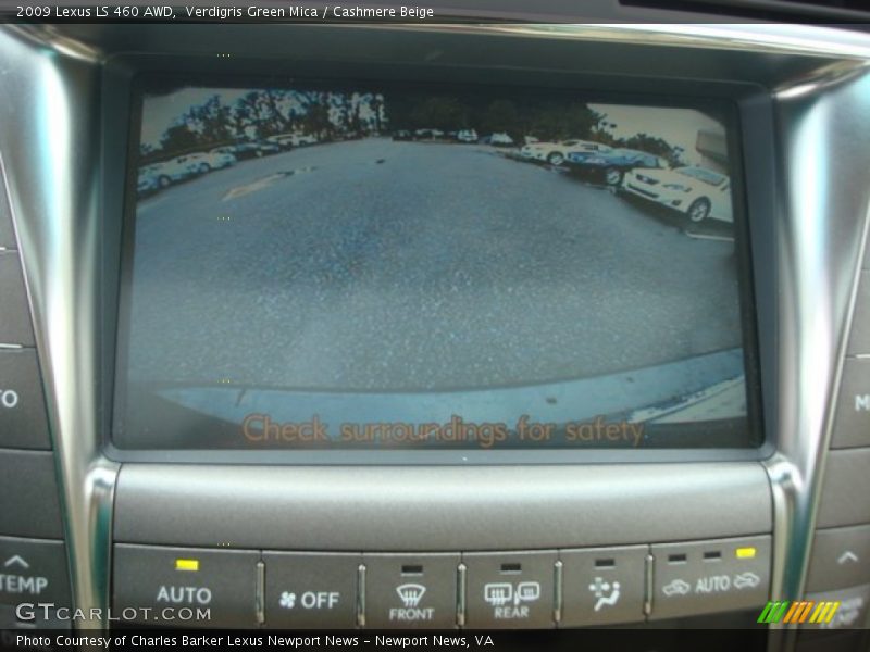 Verdigris Green Mica / Cashmere Beige 2009 Lexus LS 460 AWD