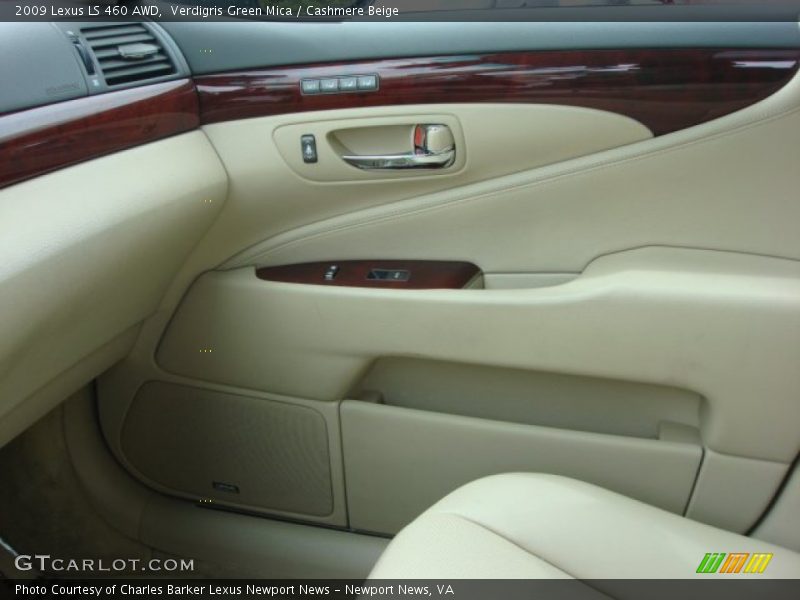 Verdigris Green Mica / Cashmere Beige 2009 Lexus LS 460 AWD