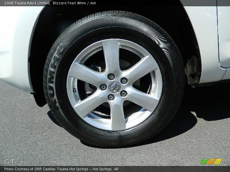 Blizzard Pearl White / Ash 2008 Toyota RAV4 Limited
