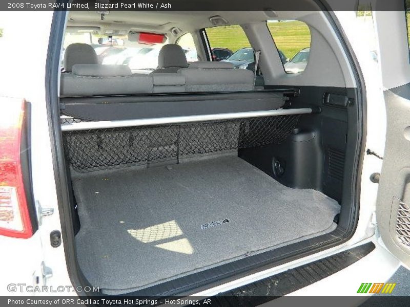 Blizzard Pearl White / Ash 2008 Toyota RAV4 Limited