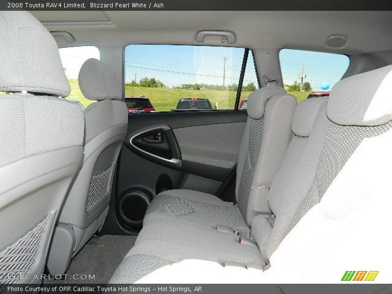 Blizzard Pearl White / Ash 2008 Toyota RAV4 Limited