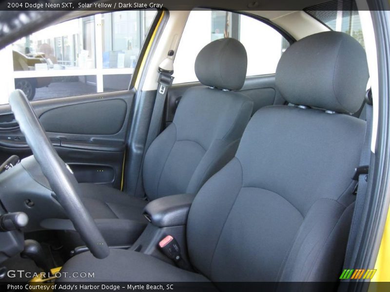Solar Yellow / Dark Slate Gray 2004 Dodge Neon SXT