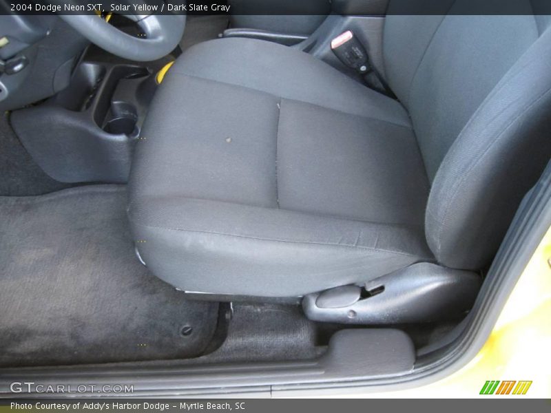 Solar Yellow / Dark Slate Gray 2004 Dodge Neon SXT