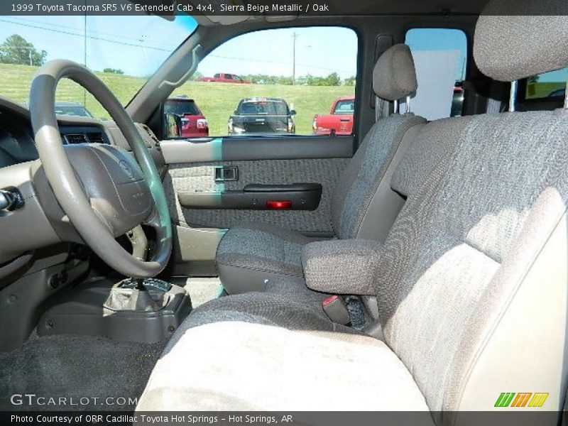 Sierra Beige Metallic / Oak 1999 Toyota Tacoma SR5 V6 Extended Cab 4x4