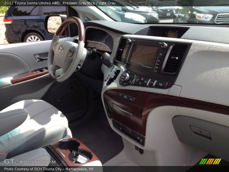 Predawn Gray Mica / Light Gray 2012 Toyota Sienna Limited AWD