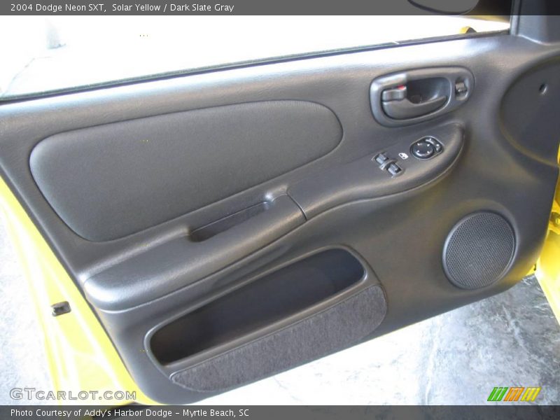 Solar Yellow / Dark Slate Gray 2004 Dodge Neon SXT