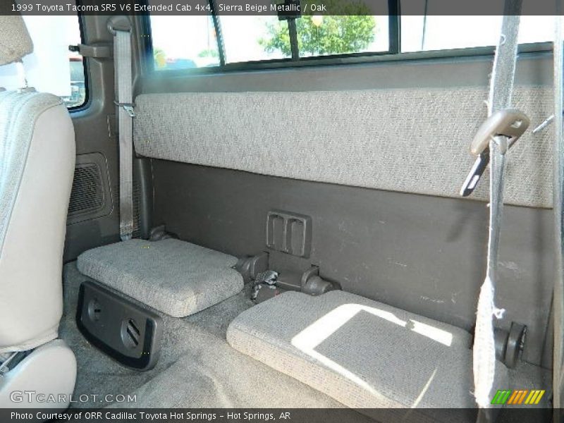 Sierra Beige Metallic / Oak 1999 Toyota Tacoma SR5 V6 Extended Cab 4x4
