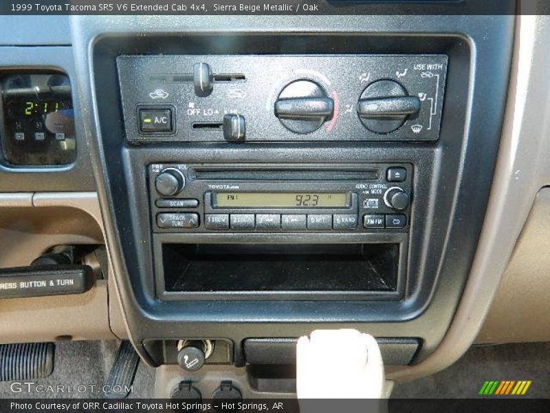 Sierra Beige Metallic / Oak 1999 Toyota Tacoma SR5 V6 Extended Cab 4x4