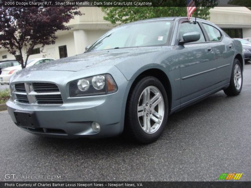 Silver Steel Metallic / Dark Slate Gray/Light Graystone 2006 Dodge Charger R/T